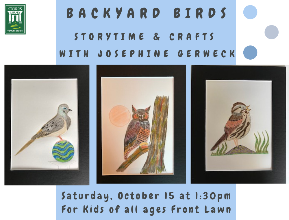 Backyard Birds with Josephine Gerweck