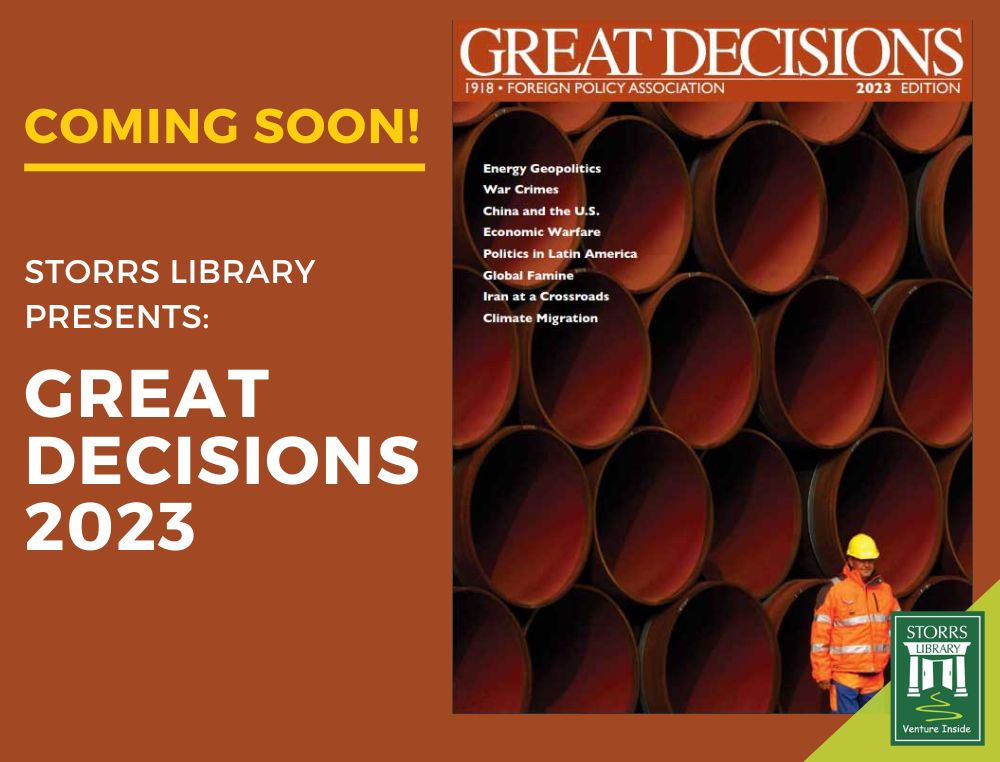 Great Decisions Coming Soon!