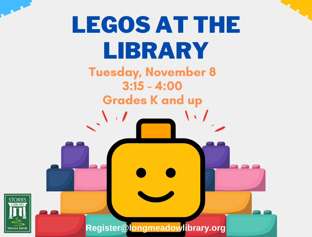 Legos at the Library (gr. K+)