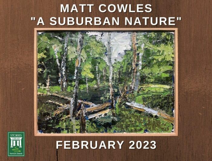 Flyer for Matt Cowles Art Exhibit
